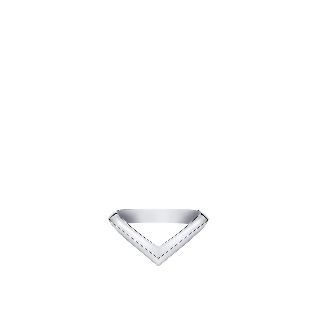 VUITTON プラチナ指輪 LV ダイヤモンド リング V (プラチナ) ｜ルイ・ヴィトン 公式